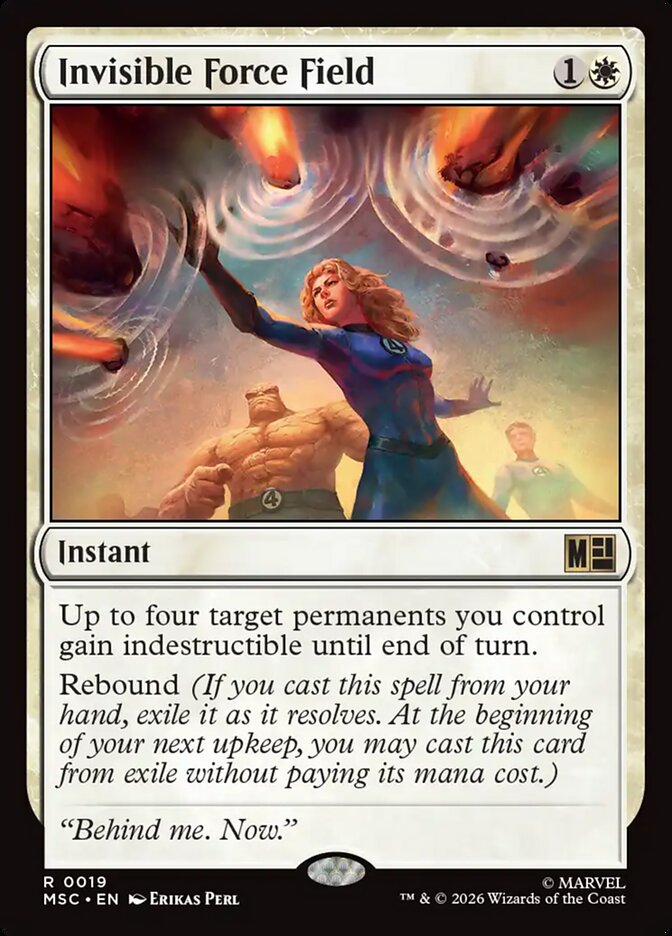 Invisible Force Field - Marvel Super Heroes Commander