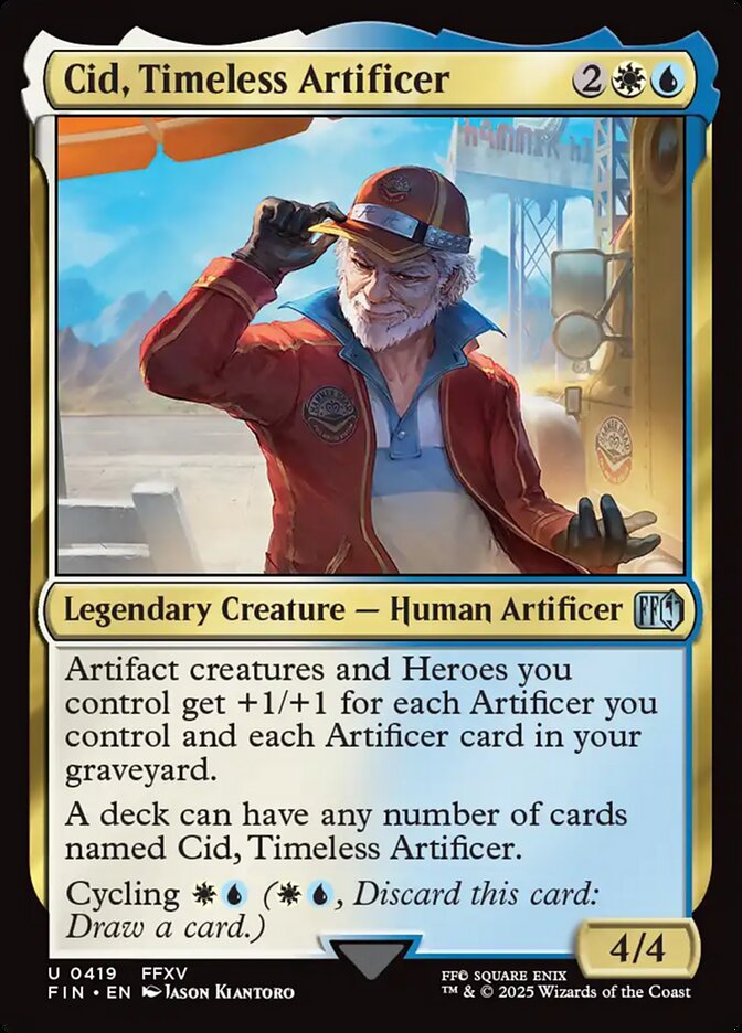 Cid, Timeless Artificer - Final Fantasy