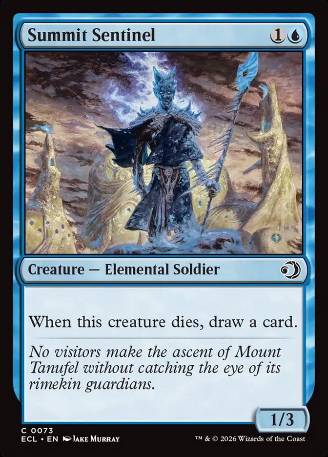 Summit Sentinel - Lorwyn Eclipsed