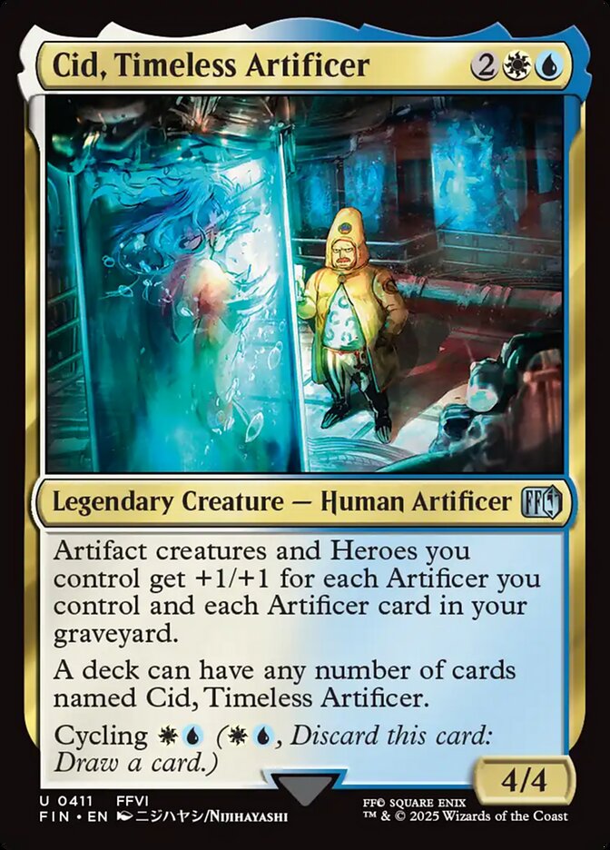 Cid, Timeless Artificer - Final Fantasy