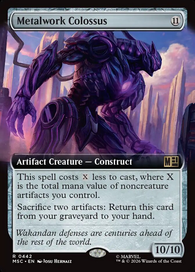 Metalwork Colossus - Marvel Super Heroes Commander