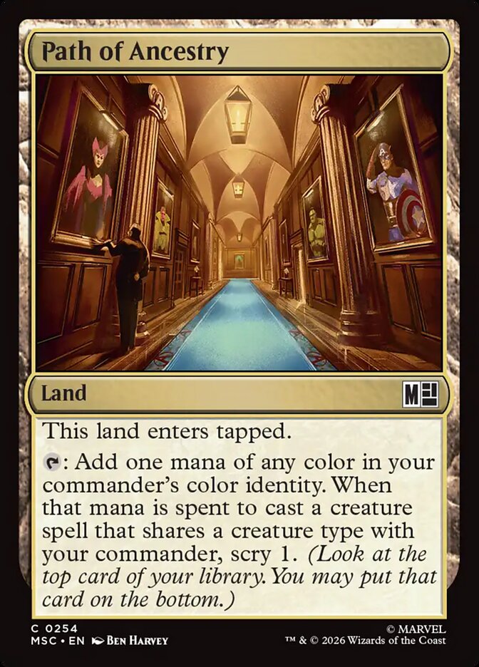 Path of Ancestry - Marvel Super Heroes Commander