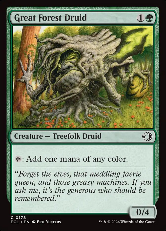 Great Forest Druid - Lorwyn Eclipsed