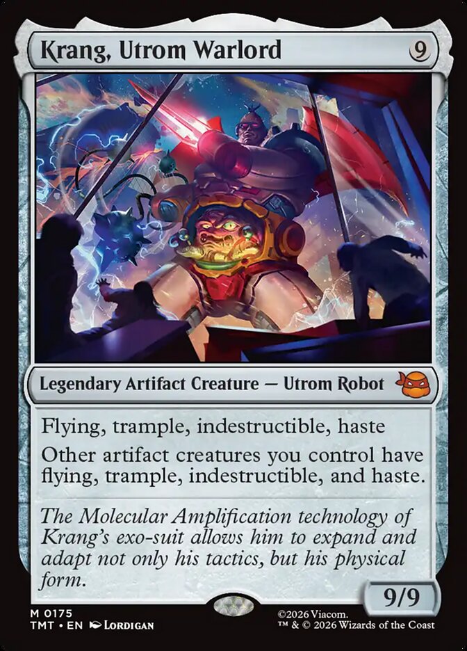 Krang, Utrom Warlord - Teenage Mutant Ninja Turtles
