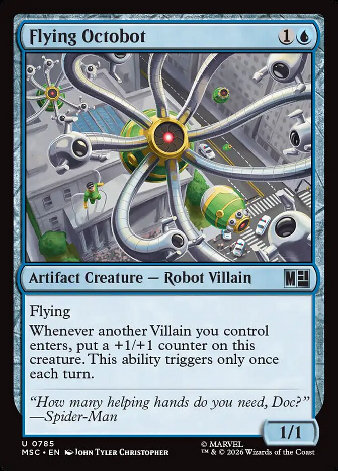 Flying Octobot - Marvel Super Heroes Commander