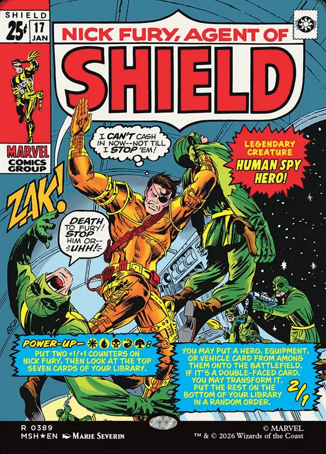 Nick Fury, Agent of S.H.I.E.L.D. - Marvel Super Heroes