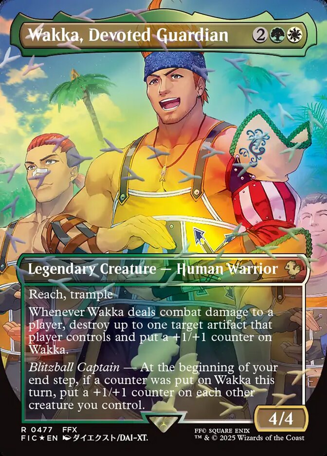 Wakka, Devoted Guardian - Final Fantasy Commander