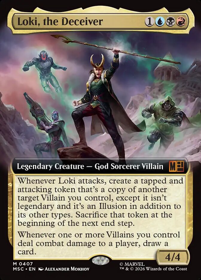 Loki, the Deceiver - Marvel Super Heroes Commander