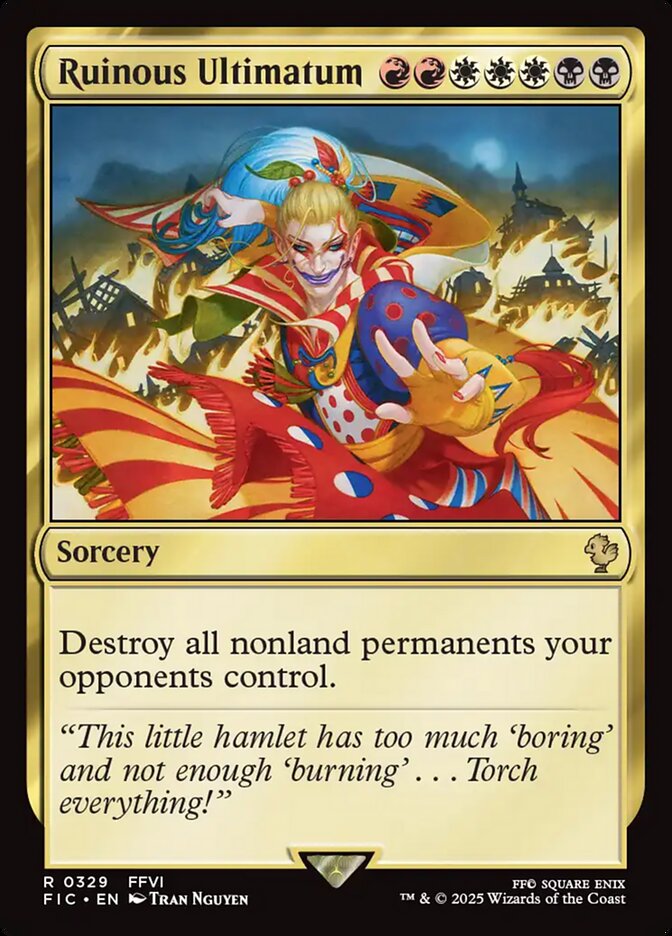 Ruinous Ultimatum - Final Fantasy Commander