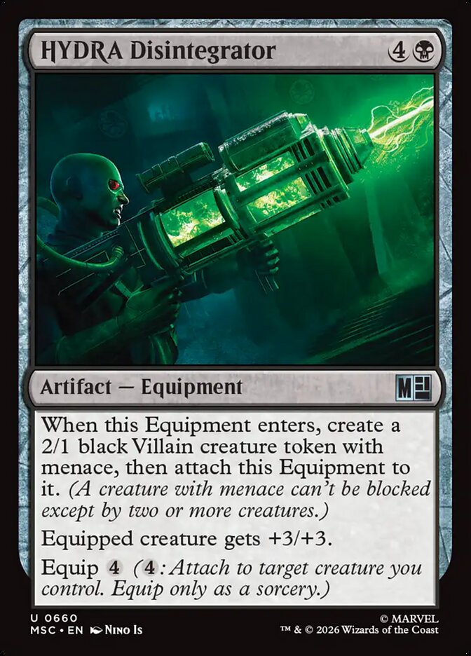 HYDRA Disintegrator - Marvel Super Heroes Commander