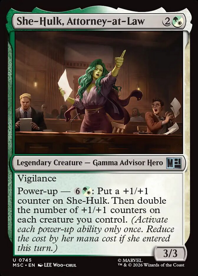 She-Hulk, Attorney-at-Law - Marvel Super Heroes Commander