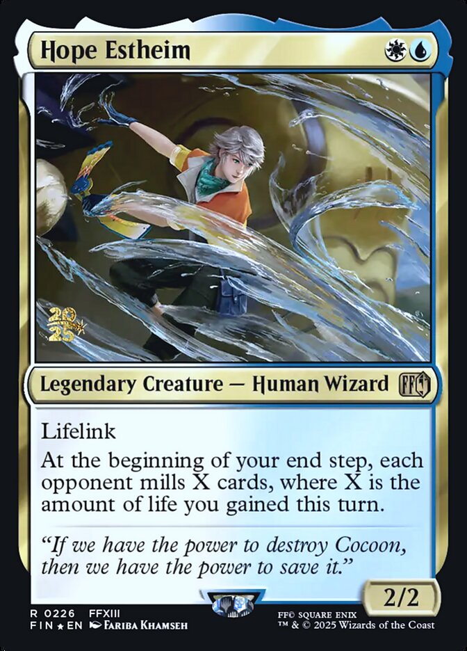 Hope Estheim - Final Fantasy Promos