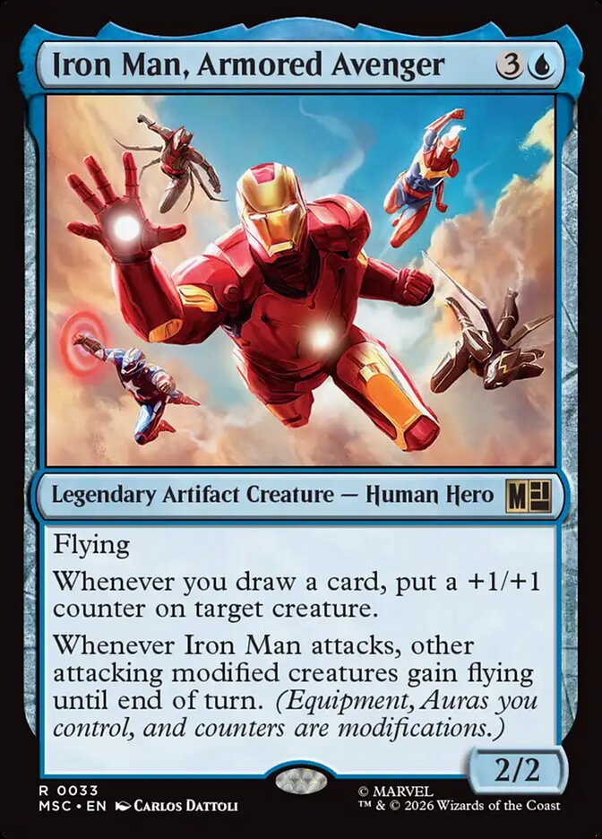 Iron Man, Armored Avenger - Marvel Super Heroes Commander