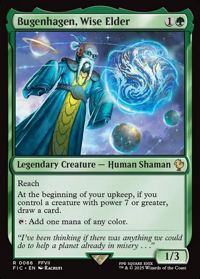 Bugenhagen, Wise Elder - Final Fantasy Commander
