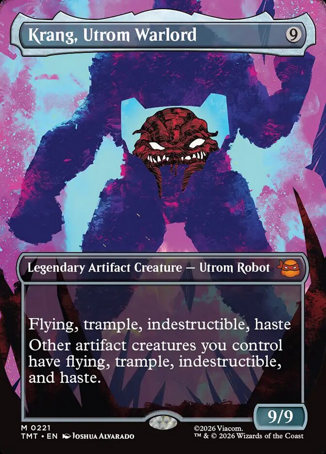 Krang, Utrom Warlord - Teenage Mutant Ninja Turtles