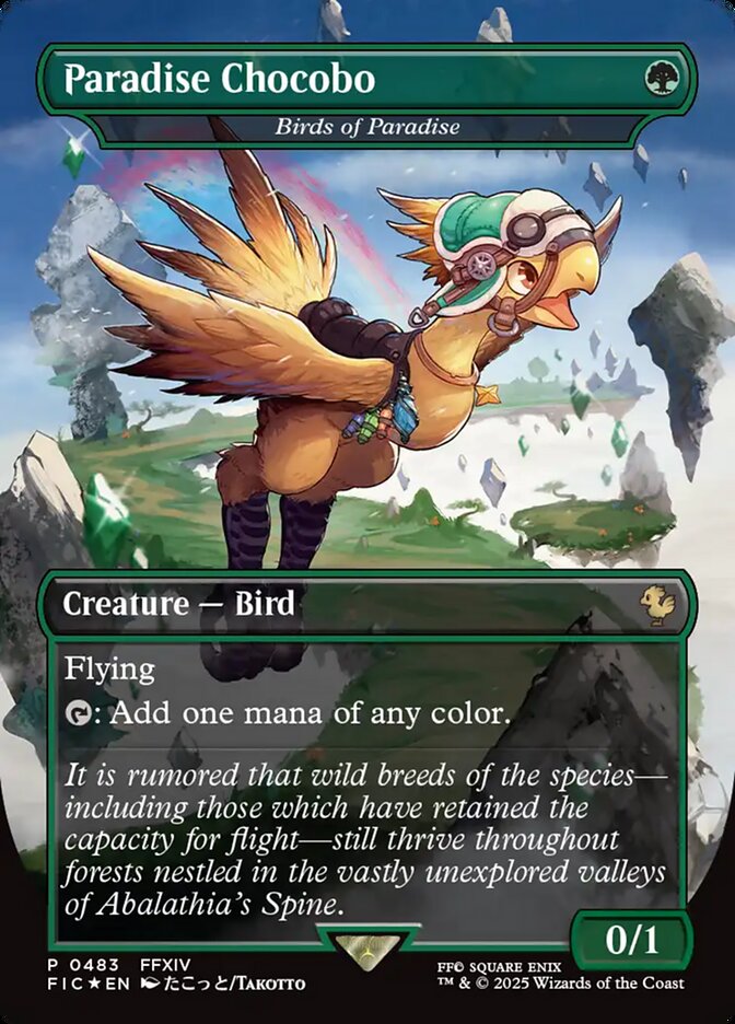 Birds of Paradise - Final Fantasy Commander