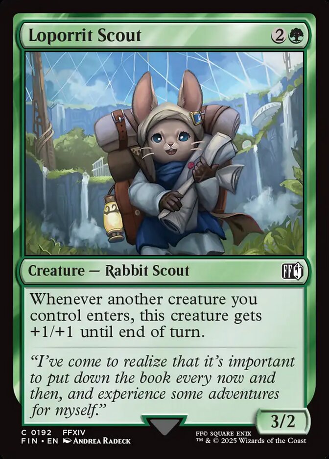 Loporrit Scout - Final Fantasy