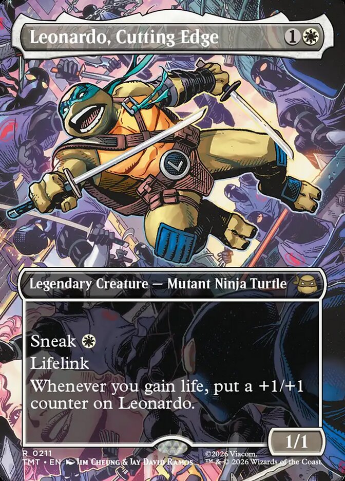 Leonardo, Cutting Edge - Teenage Mutant Ninja Turtles