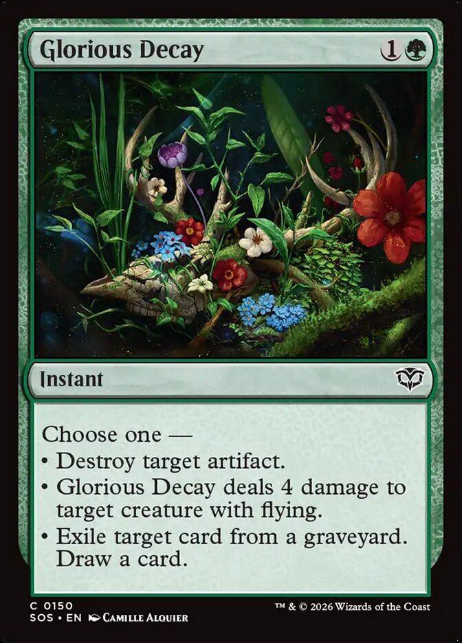 Glorious Decay - Secrets of Strixhaven