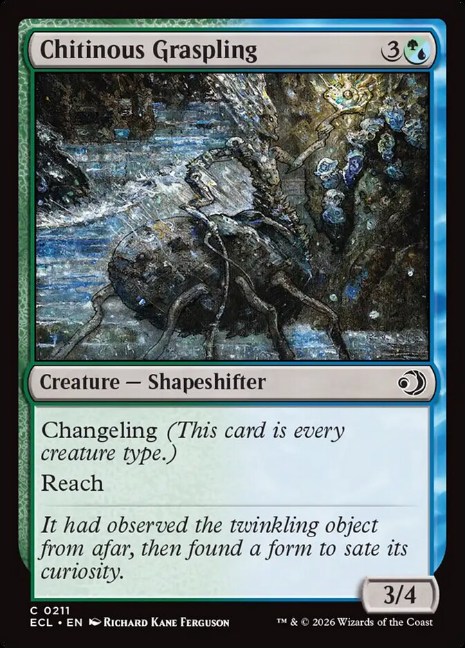 Chitinous Graspling - Lorwyn Eclipsed