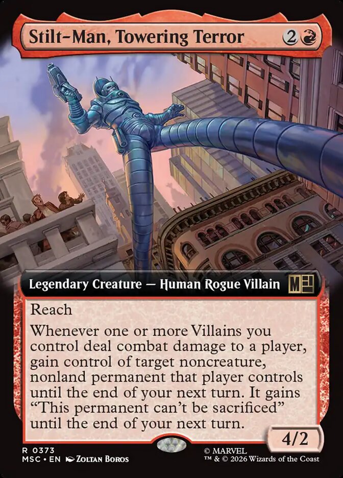Stilt-Man, Towering Terror - Marvel Super Heroes Commander