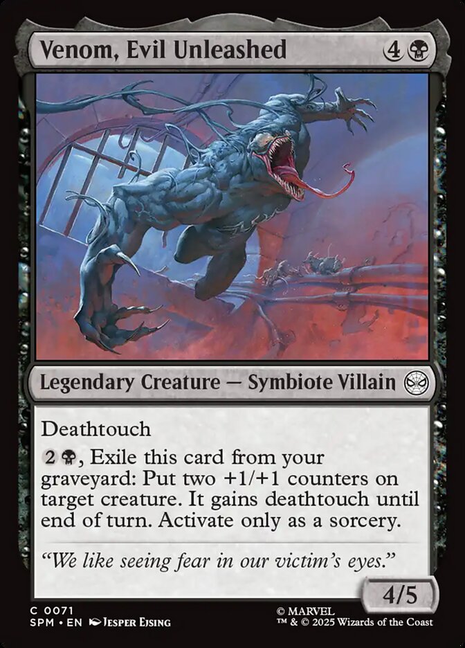 Venom, Evil Unleashed - Marvel's Spider-Man