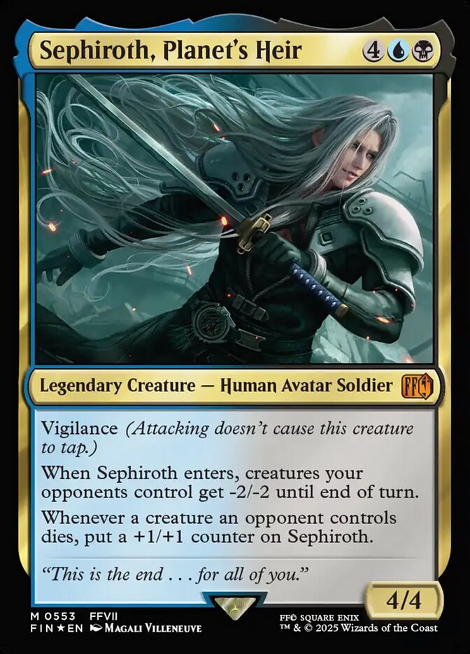 Sephiroth, Planet's Heir - Final Fantasy