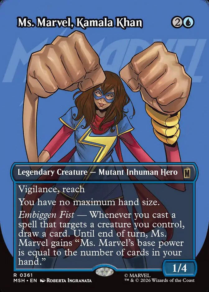 Ms. Marvel, Kamala Khan - Marvel Super Heroes