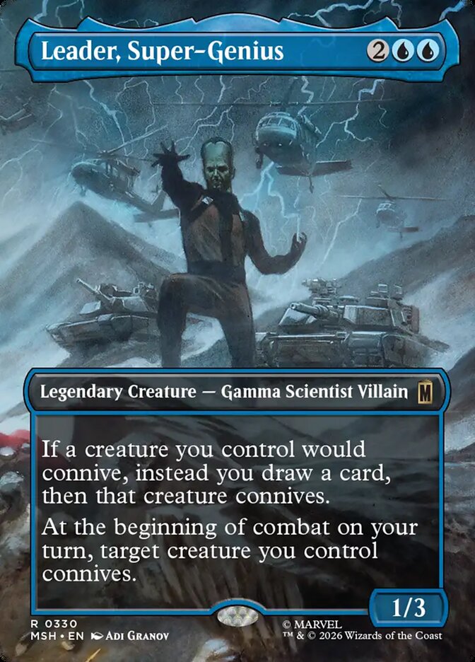 Leader, Super-Genius - Marvel Super Heroes