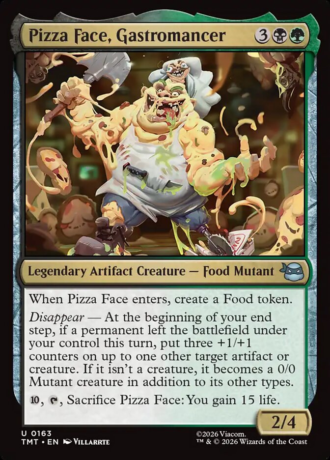 Pizza Face, Gastromancer - Teenage Mutant Ninja Turtles