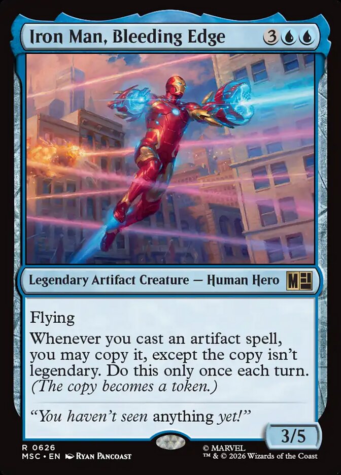 Iron Man, Bleeding Edge - Marvel Super Heroes Commander