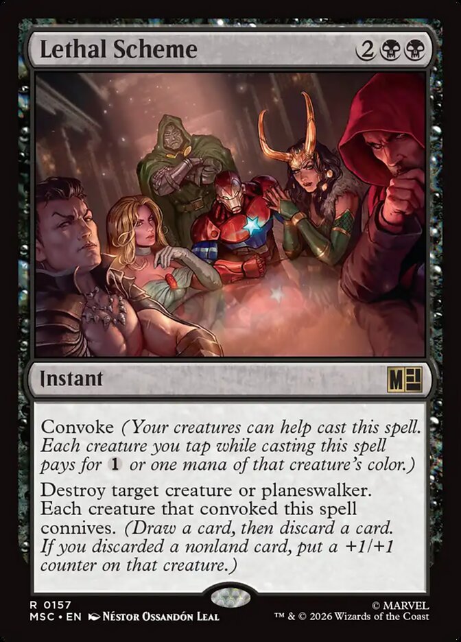 Lethal Scheme - Marvel Super Heroes Commander