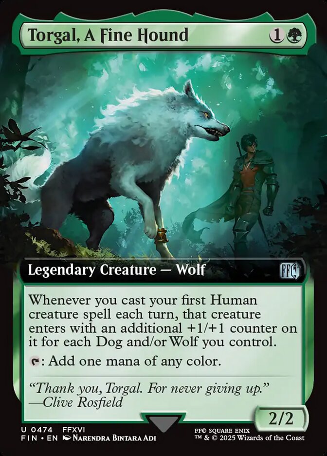 Torgal, A Fine Hound - Final Fantasy