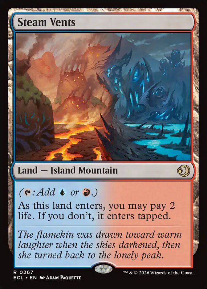 Steam Vents - Lorwyn Eclipsed