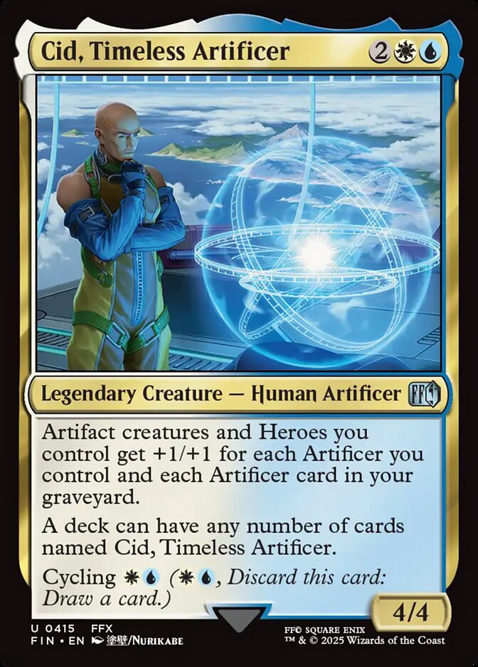 Cid, Timeless Artificer - Final Fantasy