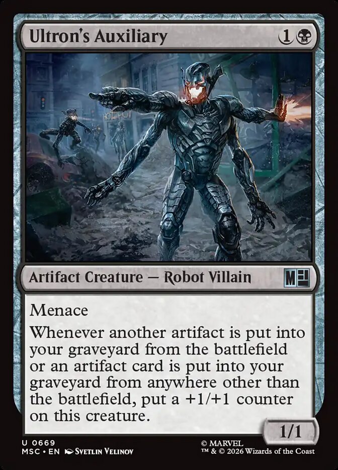 Ultron's Auxiliary - Marvel Super Heroes Commander