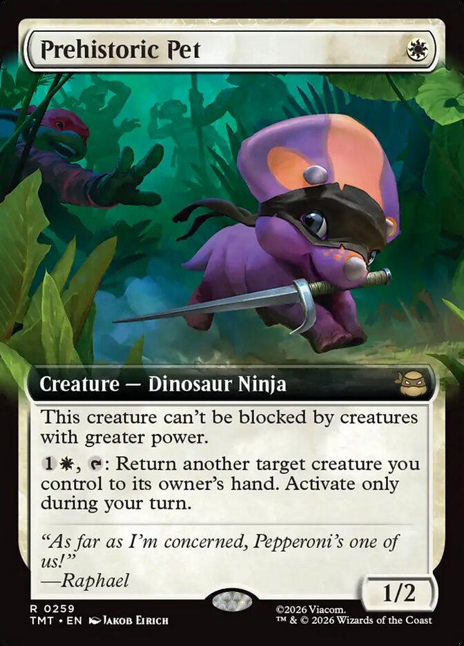 Prehistoric Pet - Teenage Mutant Ninja Turtles