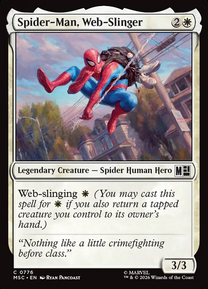 Spider-Man, Web-Slinger - Marvel Super Heroes Commander