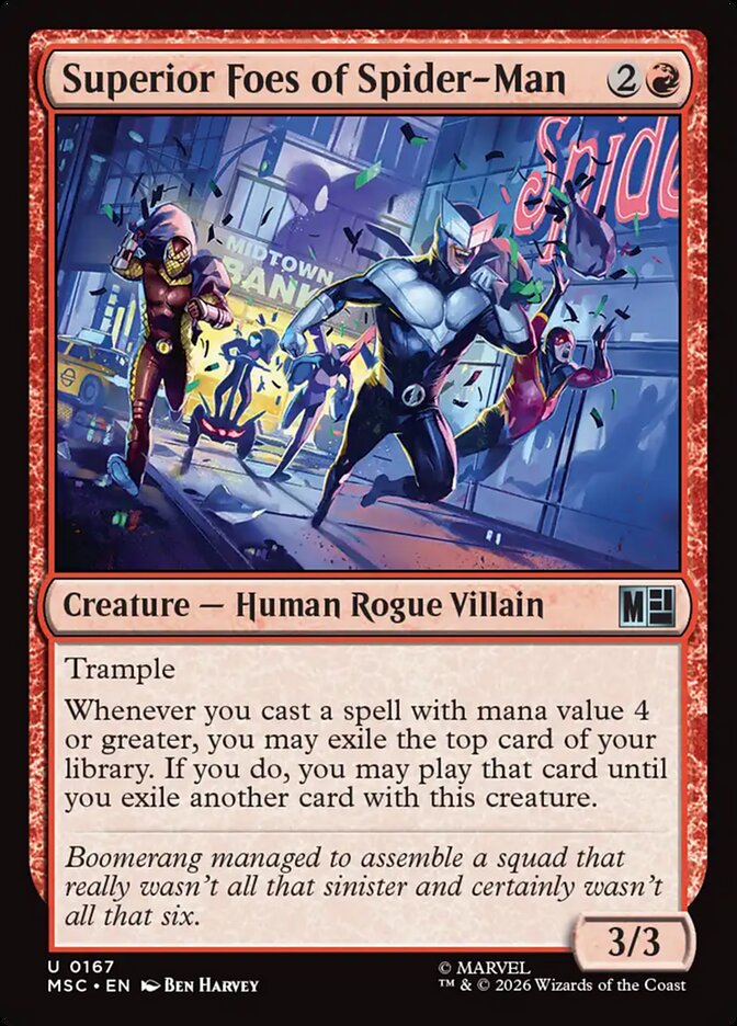 Superior Foes of Spider-Man - Marvel Super Heroes Commander