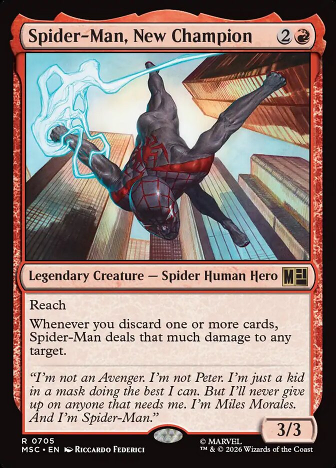 Spider-Man, New Champion - Marvel Super Heroes Commander