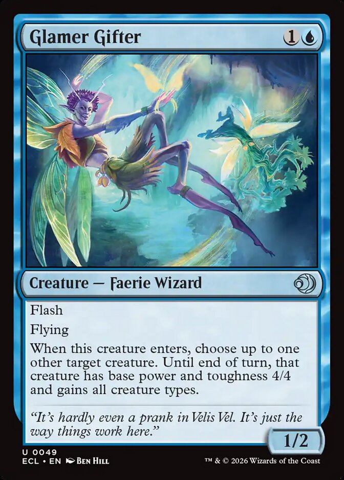 Glamer Gifter - Lorwyn Eclipsed