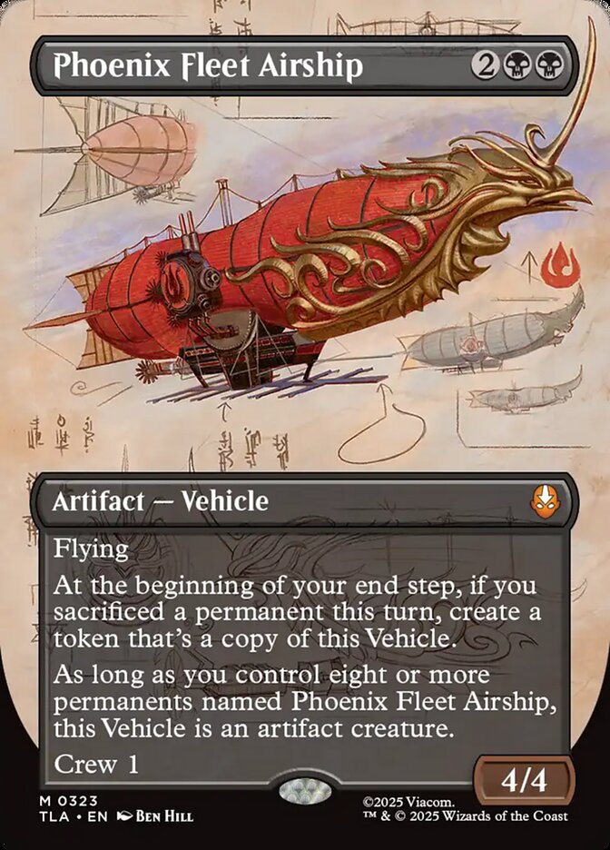 Phoenix Fleet Airship - Avatar: The Last Airbender