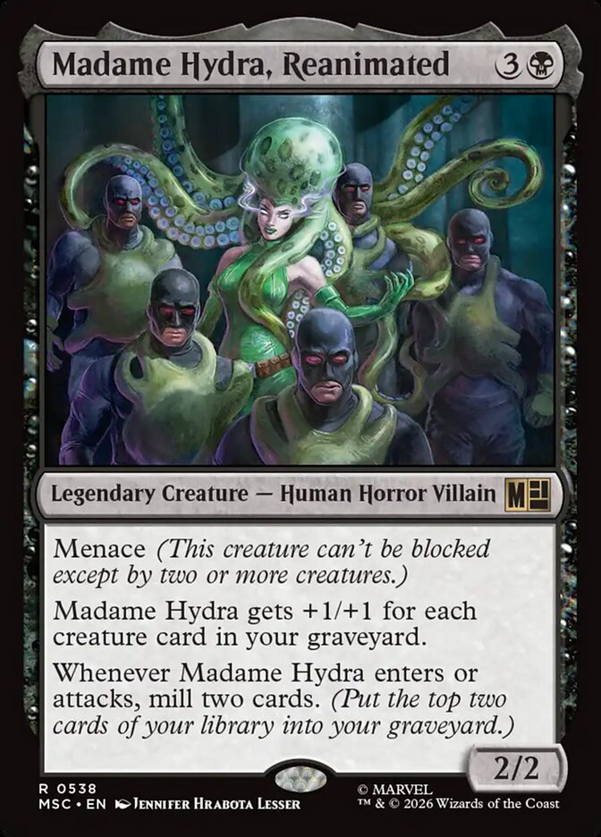 Madame Hydra, Reanimated - Marvel Super Heroes Commander