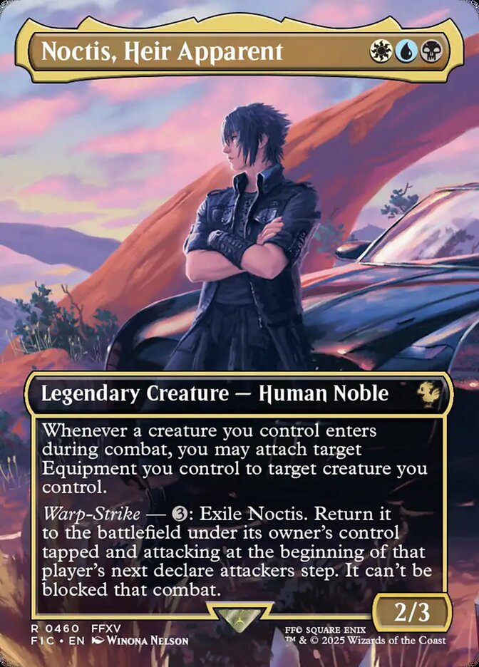 Noctis, Heir Apparent - Final Fantasy Commander
