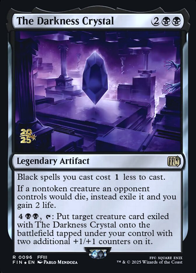 The Darkness Crystal - Final Fantasy Promos