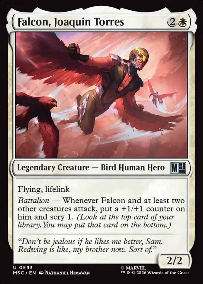 Falcon, Joaquin Torres - Marvel Super Heroes Commander