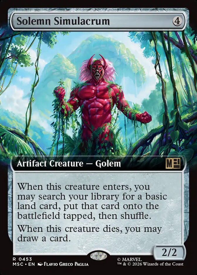 Solemn Simulacrum - Marvel Super Heroes Commander
