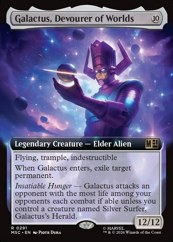 Galactus, Devourer of Worlds - Marvel Super Heroes Commander