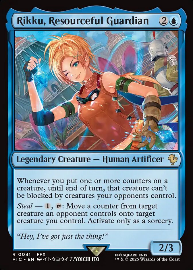 Rikku, Resourceful Guardian - Final Fantasy Commander