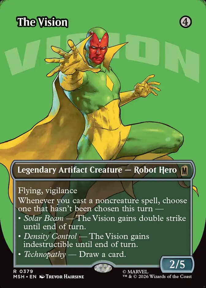 The Vision - Marvel Super Heroes